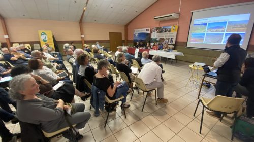 Catherine Lupion, sous-préfète de l'arrondissement de Saint-Girons, était présente à Montjoie-en-Couserans pour le Comité syndical du 8 octobre.