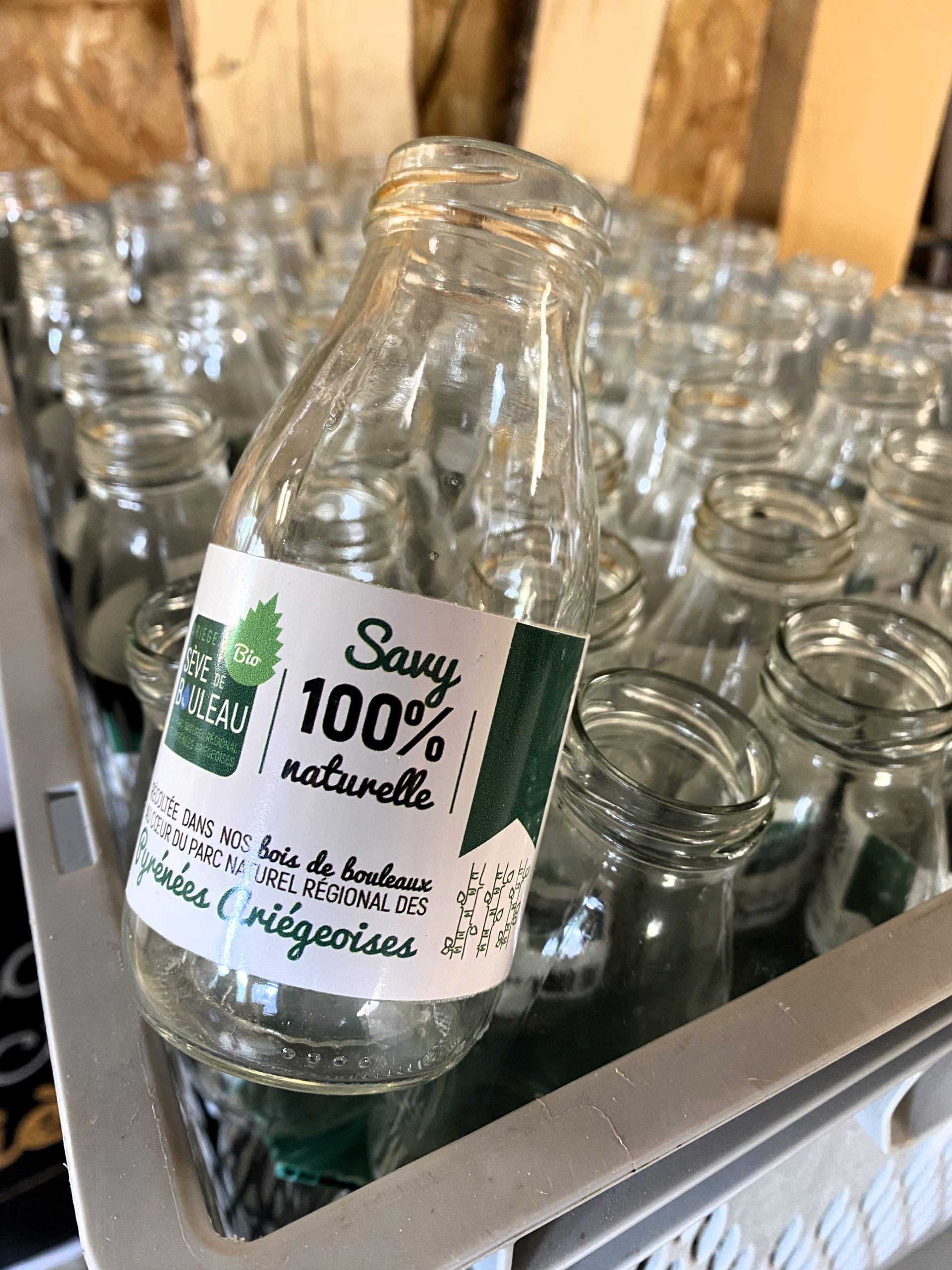 En 2017, le couple Savignol s'est lancé dans la sève de bouleau, marquée Valeurs Parc. PHOTO PNRPA