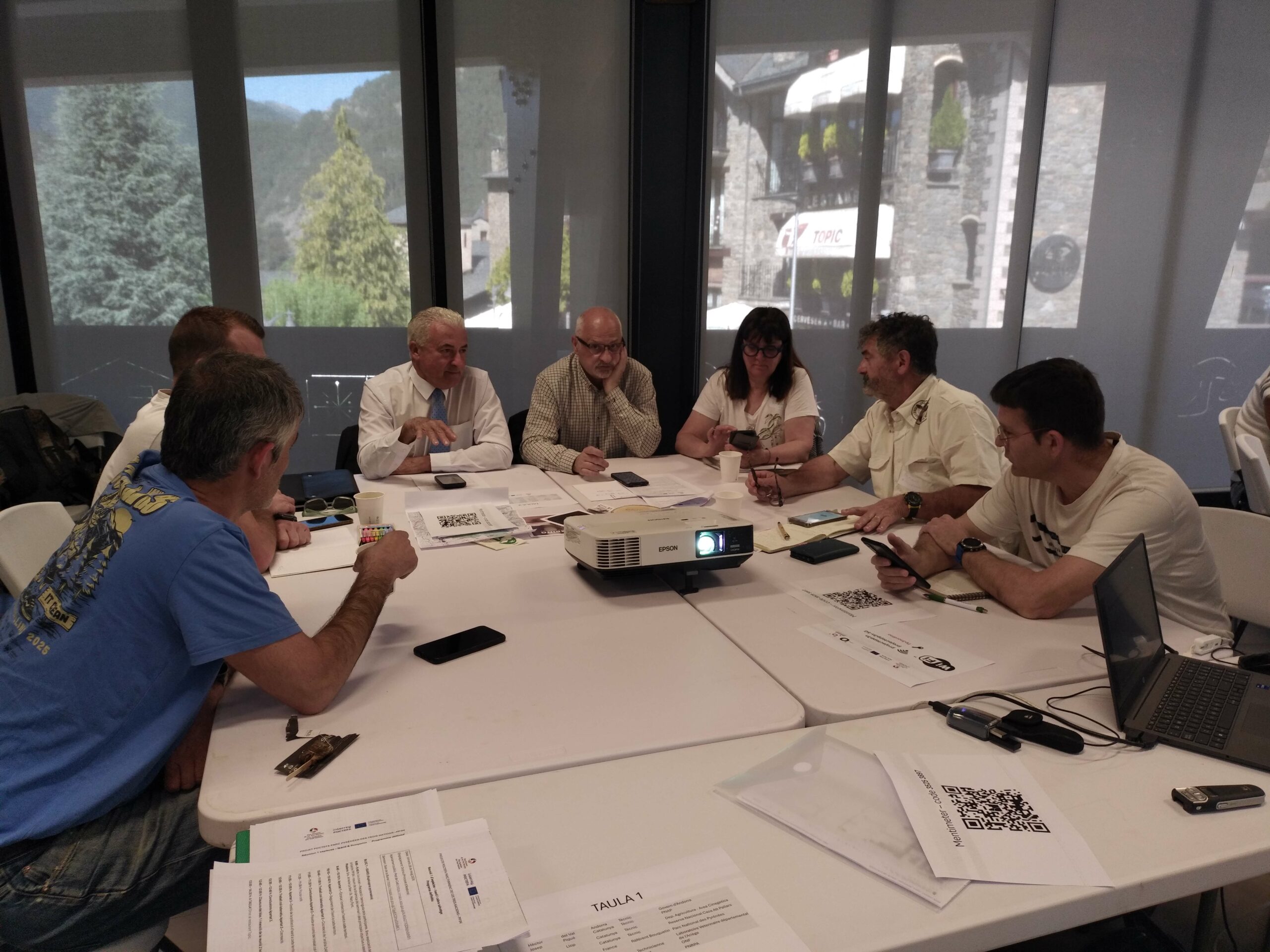 Les premières réunions sur l’isard et le bouquetin se sont déroulées ce mardi 26 mai 2026 à Ordino, en Andorre, dans le cadre du projet POCTEFA PP3N.